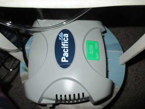 A standard nebulizer belonging to the author
