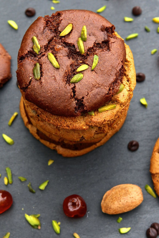 Pistachio cookies