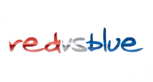 The logo for Red vs. Blue.