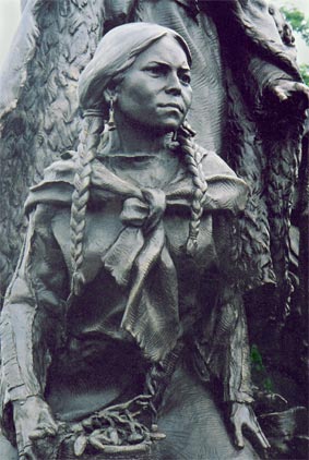 Most claims has Sacagawea dying only year after her famous journey with Lewis & Clark however several eye-witnesses identified her living with the Commanches in the mid 1800s and later in a white settlement in Montana in the late 1800s.