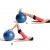 hamstring exercise with the balance ball