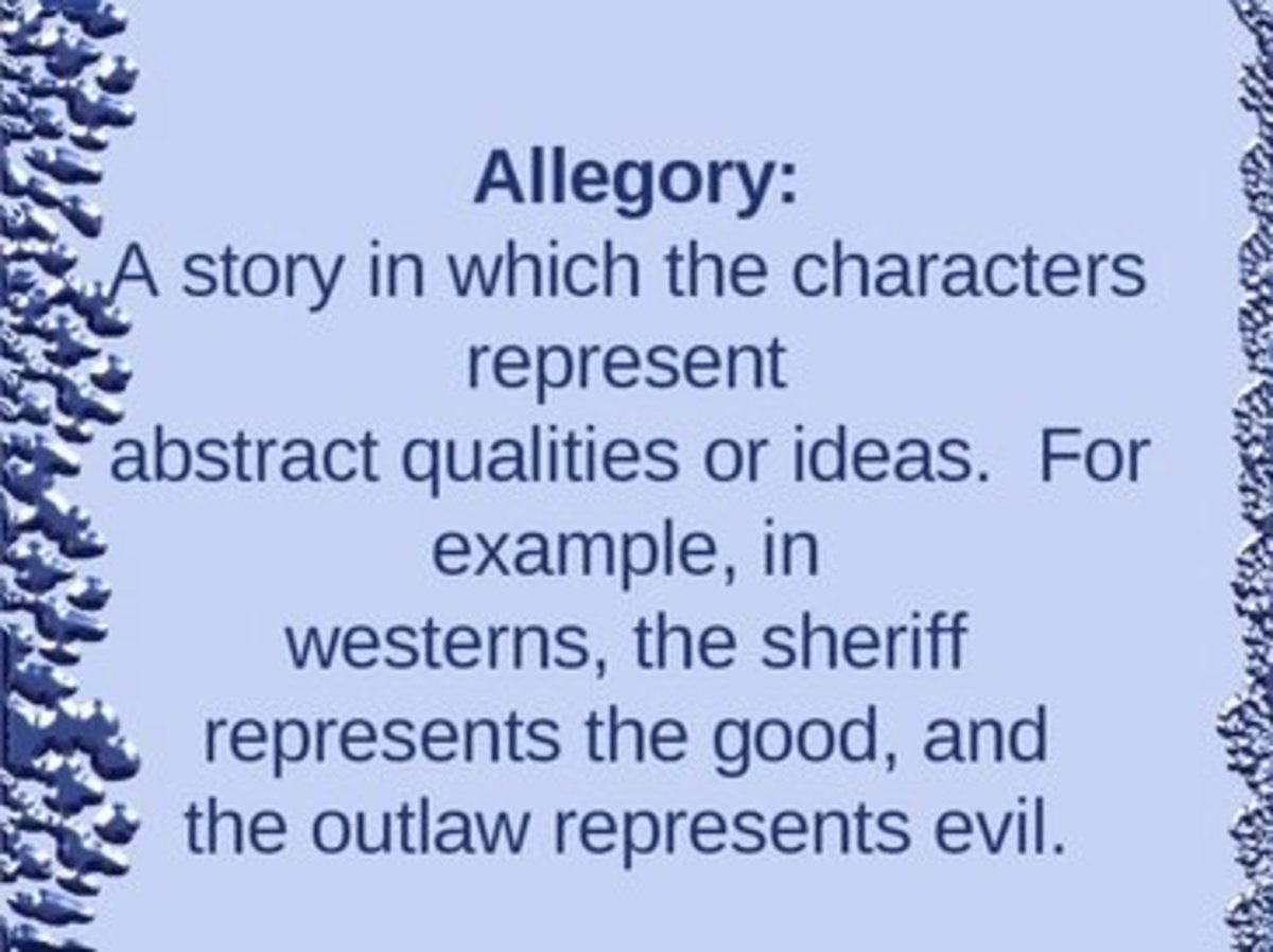 allegory characteristics