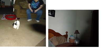 Here are 2 pictures of what we believe to be shadow figures. In both cases the way the pictures were taken, the placement of the flash and the lack of objects that could have created such shadows were debunked. There is no explanation for the shadow.