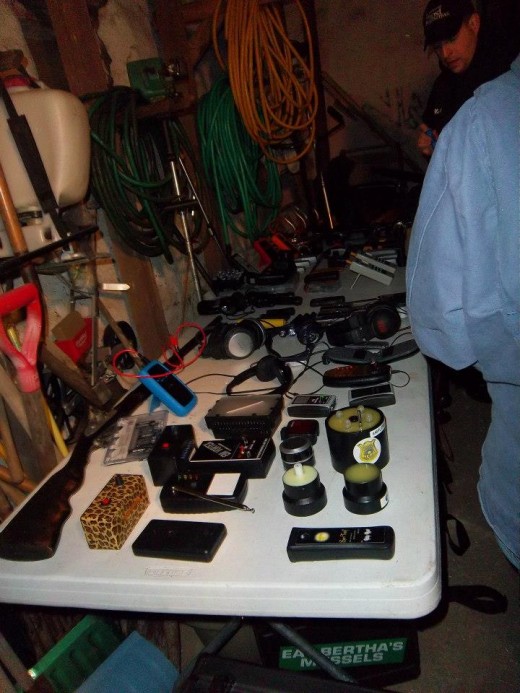 Ghost Dectives equipment ! Top of the line and thye've gotten way more stuff since then. Much more than we have.