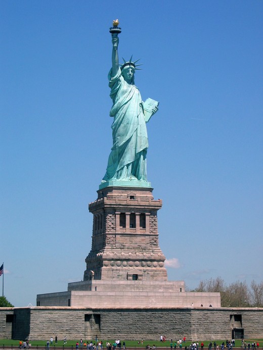 The Statue of Liberty in New York, USA Press photo &copy; 2000-2006 NewOpenWorld Foundation