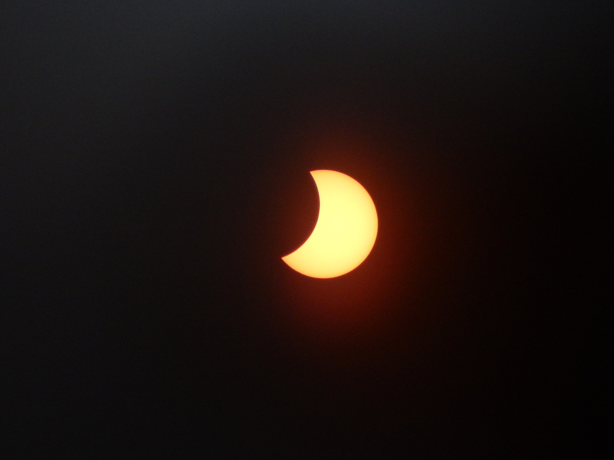 10:11 Solar eclipse, 2015.