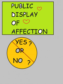 Public display of Affections - Accepted or not?