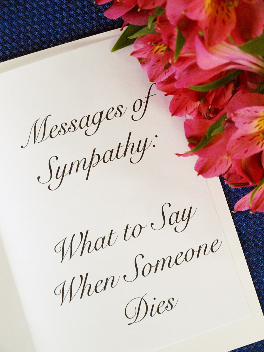 50 Messages Of Sympathy What To Say When Someone Dies Holidappy