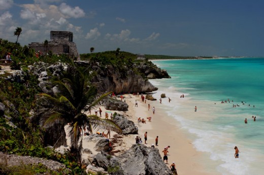 Beach in Tulum