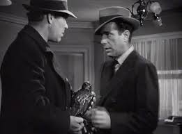 Bond and Humphrey Bogart in one of Bogie's successful films