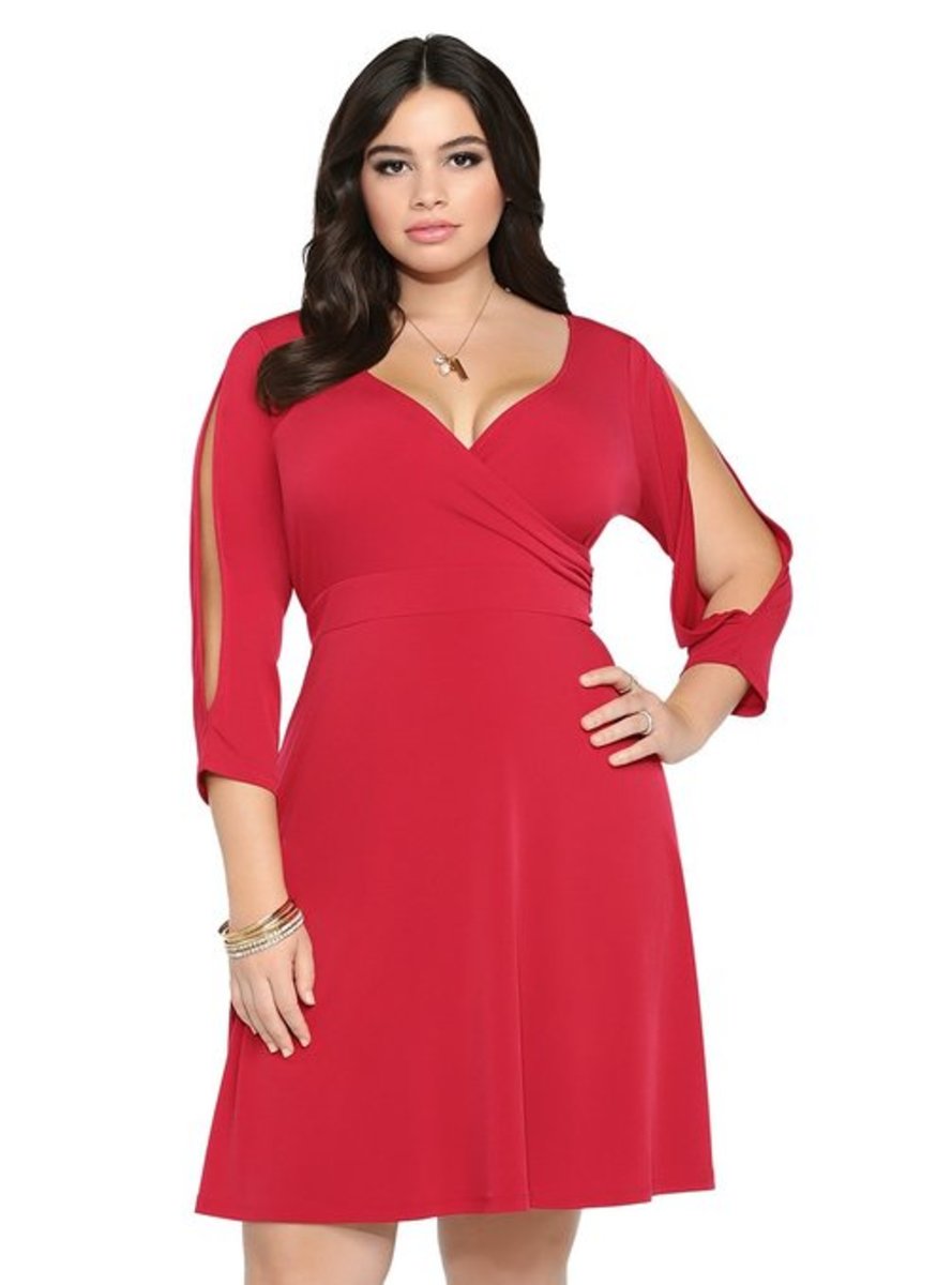 How To Choose The Perfect Red Dress For Plus Size Women Hubpages