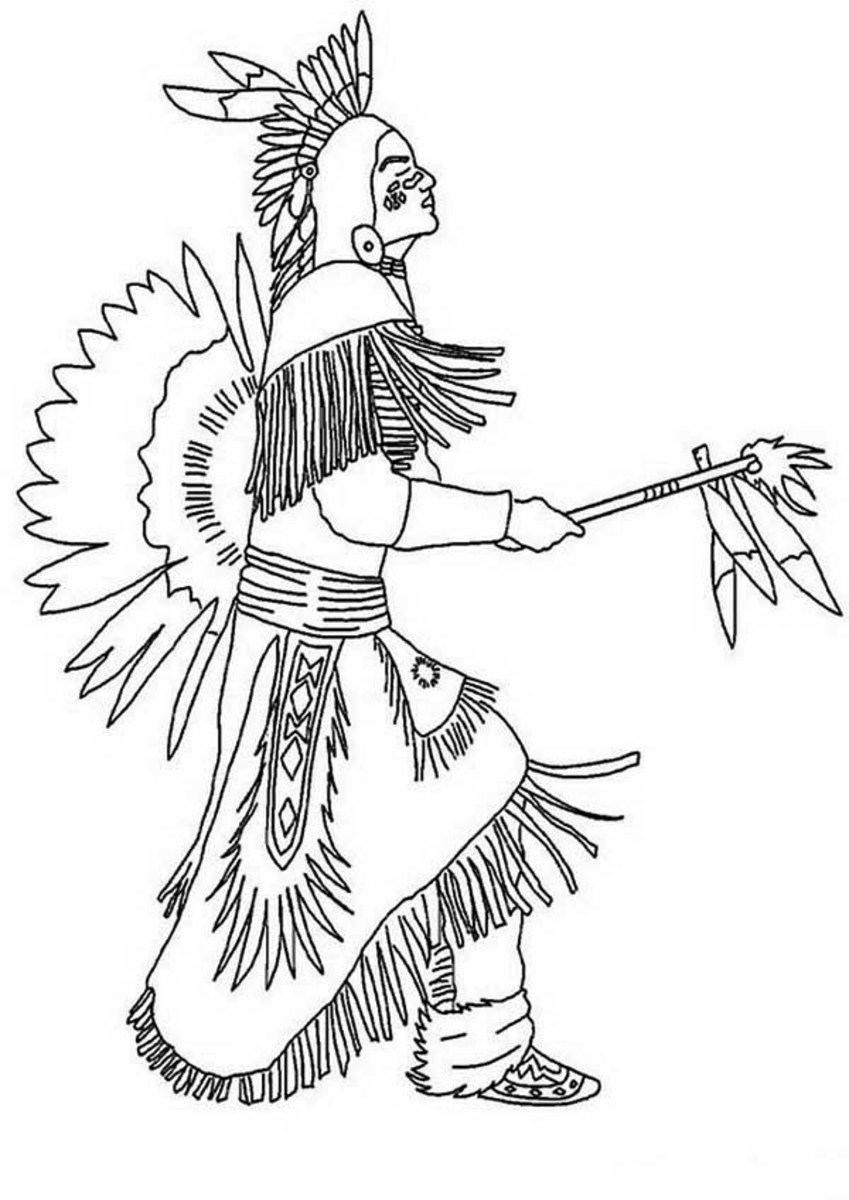 native indian doll coloring pages - photo #15