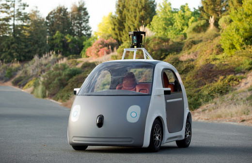 The compact self-driving car.