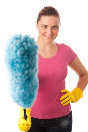  Fluffy feather dusters might look impressive but you are just spreading the dust around!