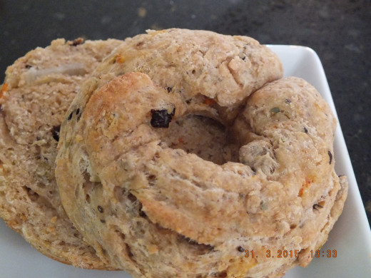 They don't look like a scone but they taste just like one! You have got to try this! Delicious!