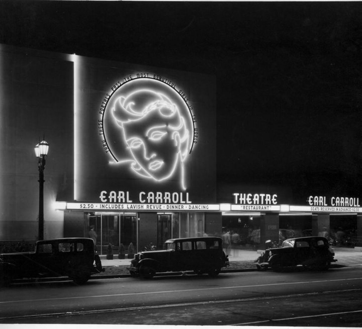 ovmen Beryl Wallace Earl Carrpll Tiyatrosu 1940'lar
