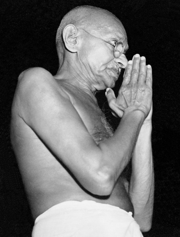 Mahatma Gandhi, 1946