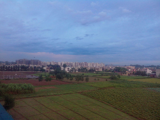 The city of Zirakpur