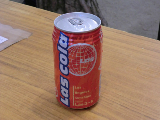 You can even find generic ghetto soda in Japan!