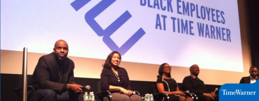 Nicole Franklin's public speaking engagements, like this one sponsored by black employees at Time Warner, is on the increase as more people learn about her media industry accomplishments. 