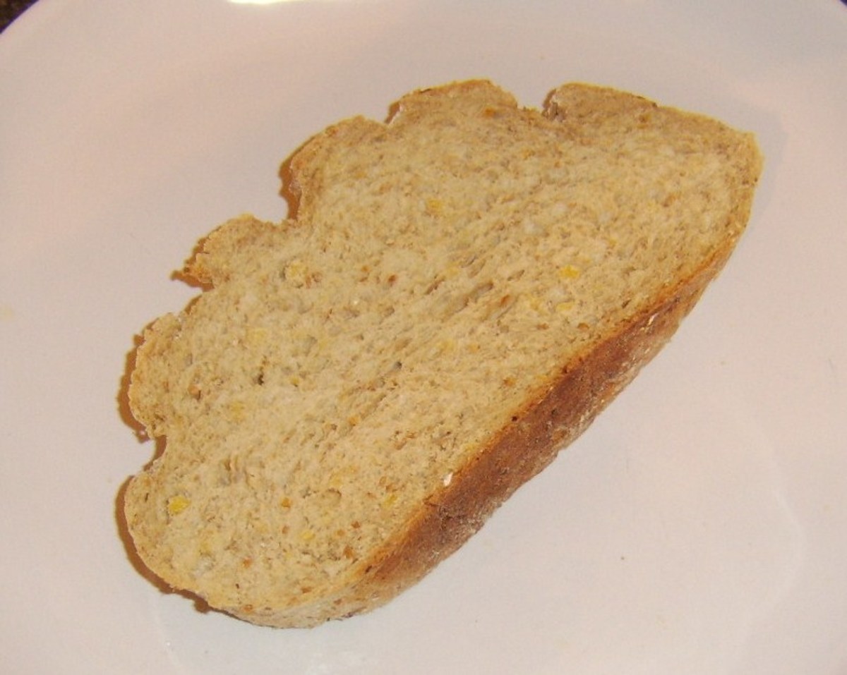 Wheat, spelt and rye bread