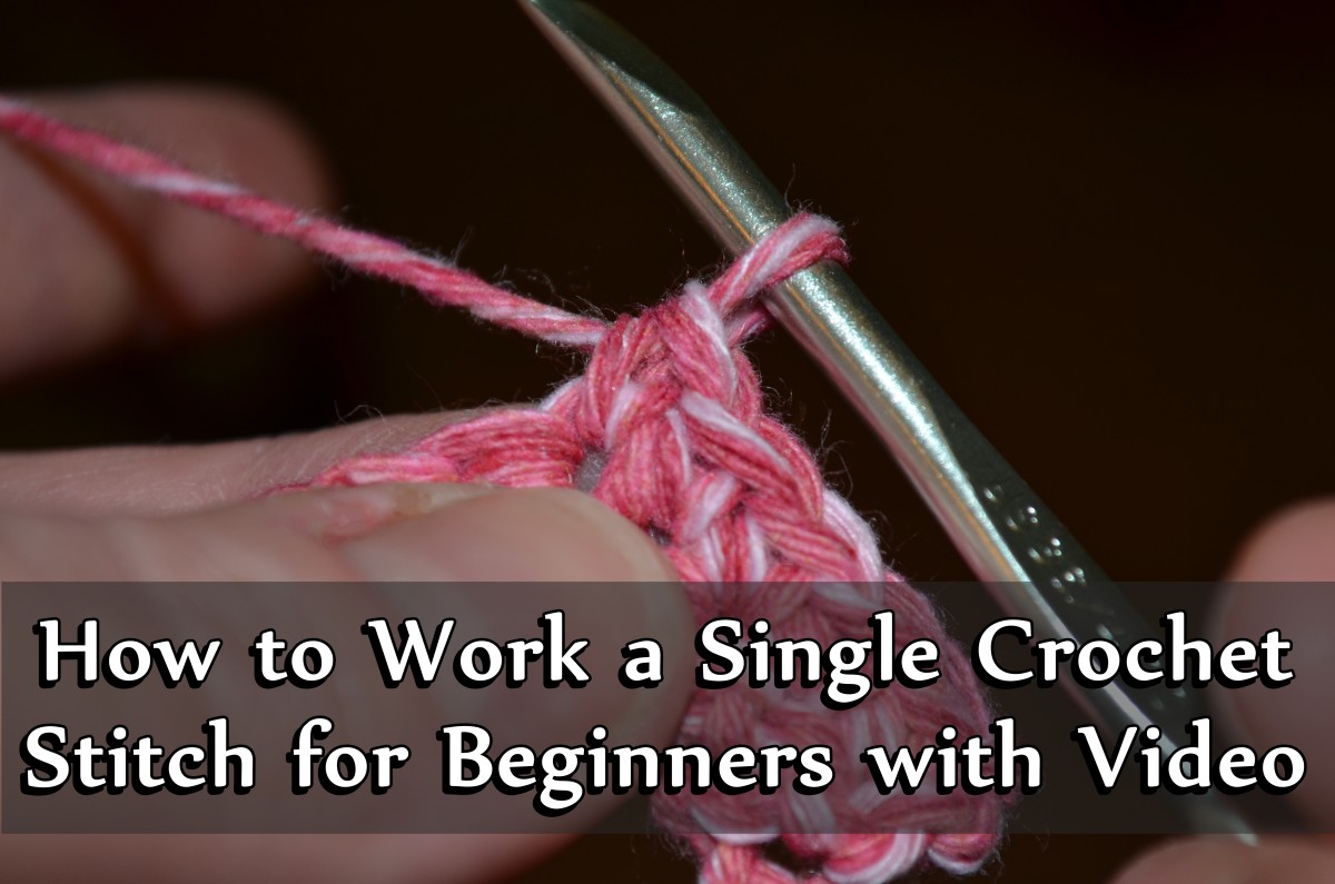 How to Work a Single Crochet Stitch for Beginners With Video | FeltMagnet