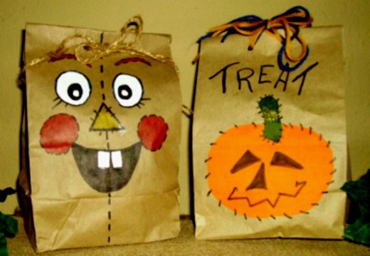 Halloween Brown Bag Treat Bags: And 19 Treat Recipes | Holidappy