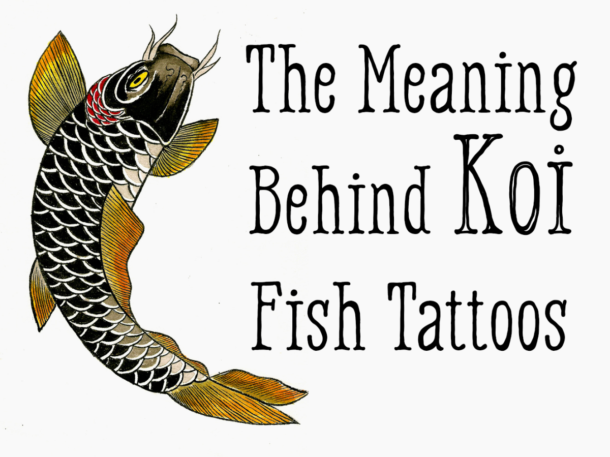 Koi Fish Tattoos Meaning: Color, Direction, and More | TatRing