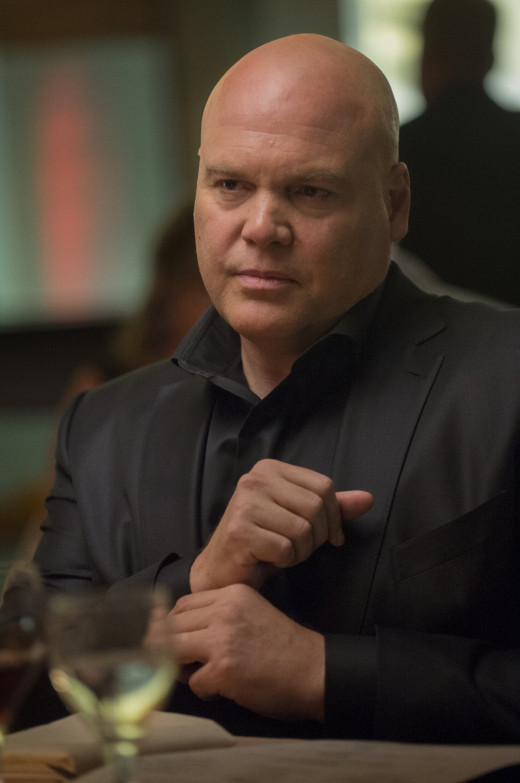 Vincent D'Onofrio plays Wilson "Kingpin" Fisk in Marvel's Daredevil.
