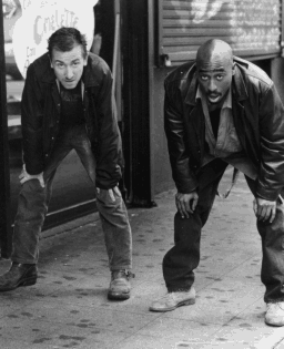 Tim Roth and Tupac Shakur as Stretch and Spoon trying to clean up their act only to continue to fall back down.
