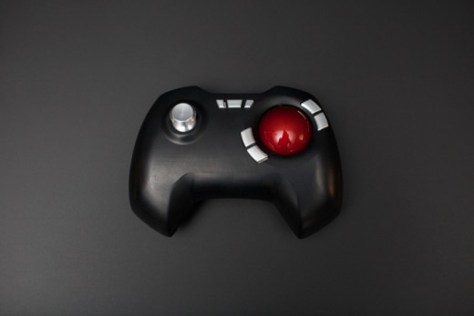 Another early design featuring trackball Another early design featuring trackball