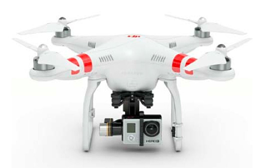 Many drones are compatible with GoPro cameras