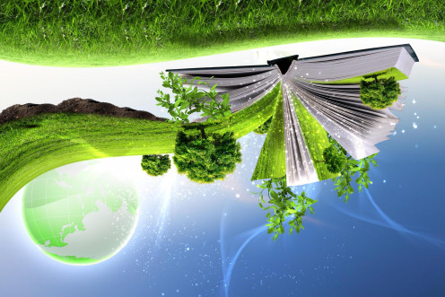 The picture is posted correctly.  The world as you have known it is completely upside down from what you thought you knew.