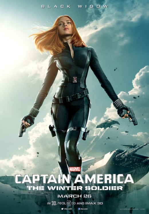 Scarlett Johansson plays Natasha Romanoff 