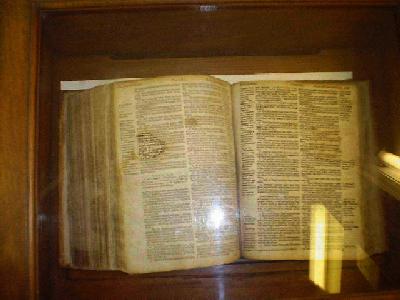 John Lothropp's Bible Still Sits Inside The Church He Founded In Barnstable