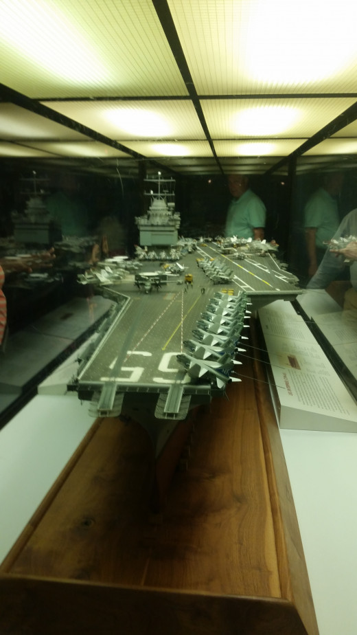 Aircraft Carriers are like runways on the ocean. They carry many jets and helicopters as well as their pilots!