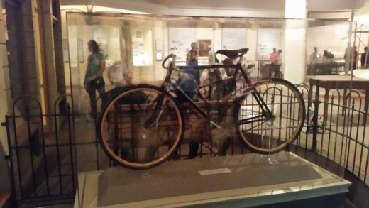 The Wright Brothers were known for making bicycles like this one before they did planes!