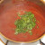 Chopped coriander is added to bhuna sauce