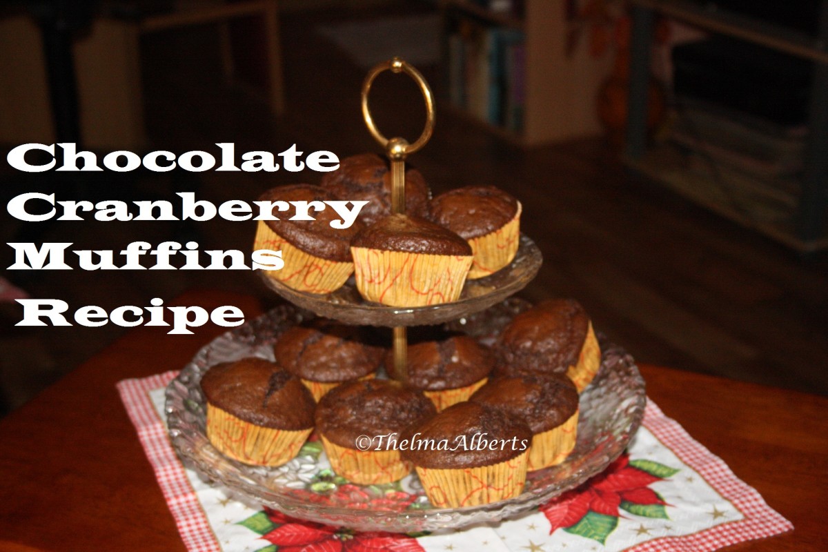 How to Bake Chocolate Cranberry Muffins
