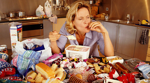 Individuals who struggle with emotional or stress eating are often not actually hungry in the ordinary sense when they eat.