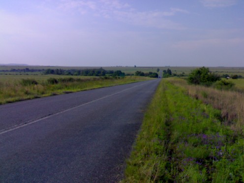 The highway near Ventersburg.