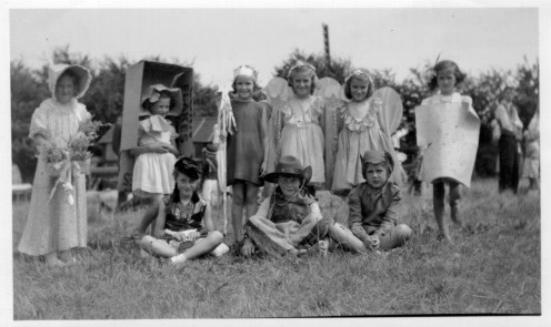Fancy dress competition, spot the Lavender Girl