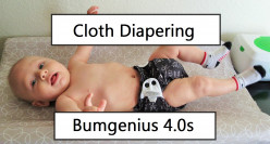 Cloth Diapering With BumGenius 4.0 Cloth Diapers