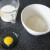 Prepared and measured batter ingredients