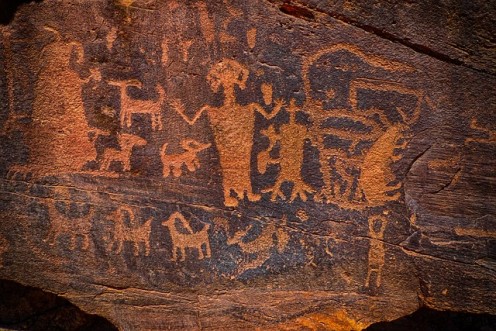 Petroglyphs of the Utes.