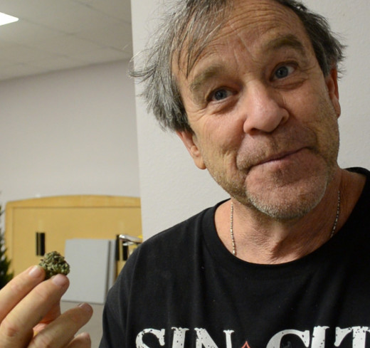 Bruce Perlowin with Bubba Kush