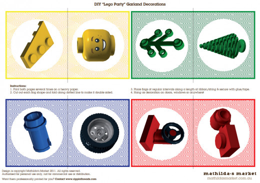 Lego Birthday Party Ideas &amp; Free Printables | Holidappy