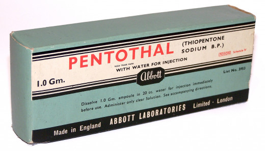 Pentothal truth serum