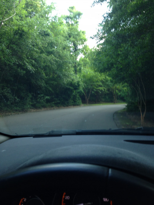 One quarter mile to the main road.