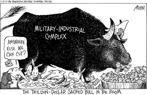 The bull taking US by the horns